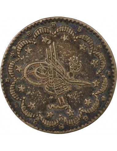 Empire Ottoman Abdülhamid II 5 kurush Argent 1293/11 (1885-1886) Constantinople