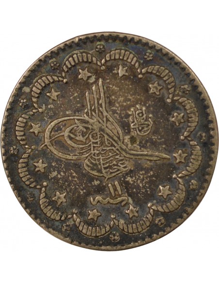 Empire Ottoman Abdülhamid II 5 kurush Argent 1293/11 (1885-1886) Constantinople