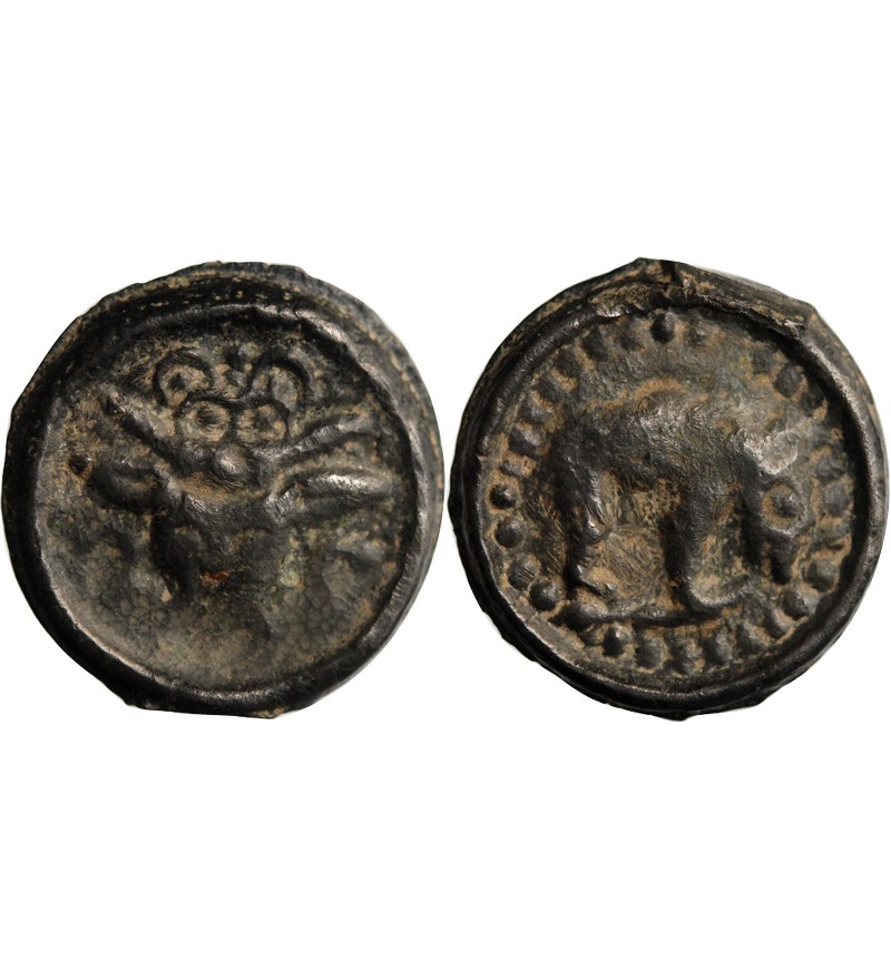 REMES, REGION DE REIMS - POTIN AU BUCRANE