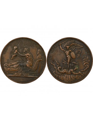 Henri V Médaille Bronze 1820