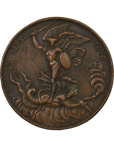 Henri V Médaille Bronze 1820