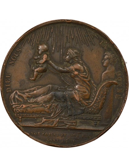 Henri V Médaille Bronze 1820