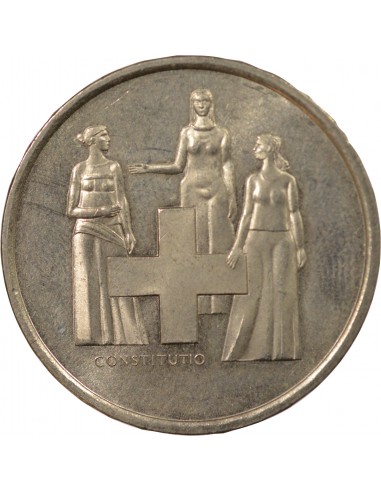 Suisse 5 francs Cupronickel 1963 Berne