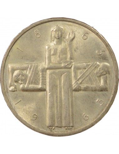 Suisse 5 francs Argent 1963 Berne
