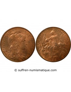 5 centimes Bronze 1915 A Paris