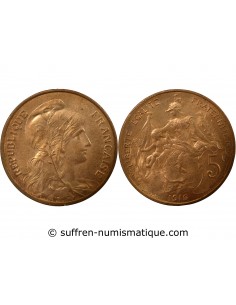 5 centimes Bronze 1916 AI Madrid