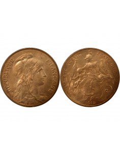 5 centimes Bronze 1916 AI Madrid 2
