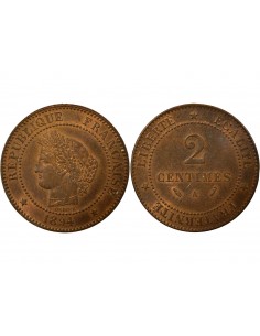 CERES - 2 CENTIMES 1894 A PARIS 2