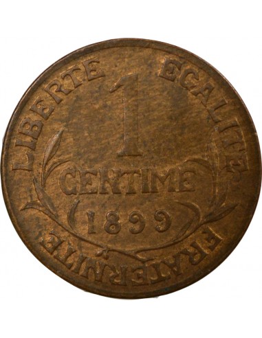 Centime Bronze 1899 A Paris