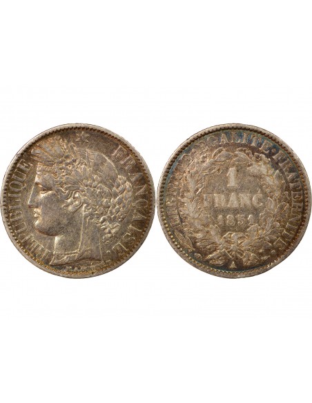 1 franc Argent 1851 A Paris