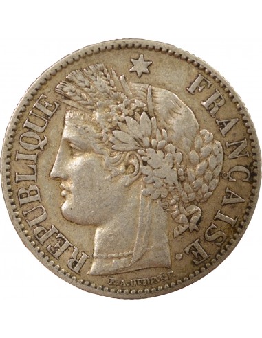 2 francs Argent 1872 A Paris