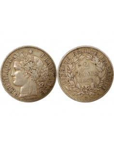2 Francs Argent 1872 A Paris 2
