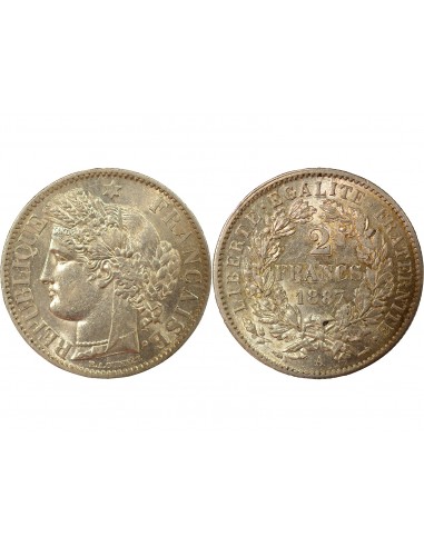 2 francs Argent 1887 A Paris