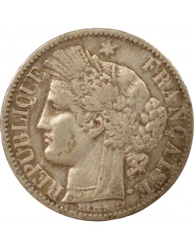 2 francs Argent 1888 A Paris