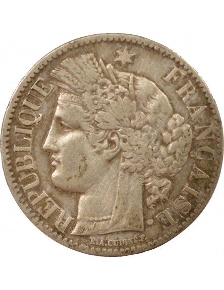 2 francs Argent 1888 A Paris