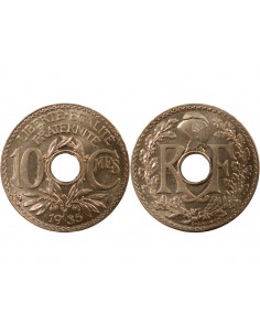 10 centimes Cupronickel 1935 A Paris 2