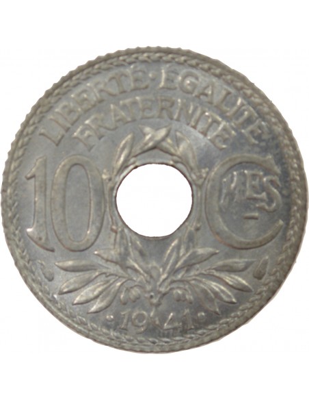 10 centimes Zinc 1941 A Paris