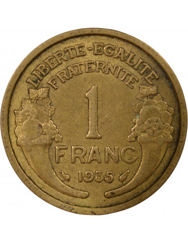 1 franc Cuivre-Aluminium 1935 A Paris