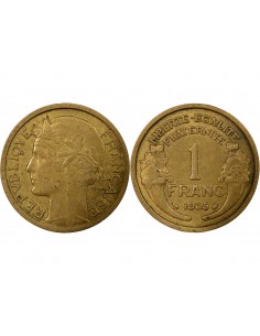 1 franc Cuivre-Aluminium 1935 A Paris 2