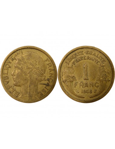 1 franc Cuivre-Aluminium 1935 A Paris