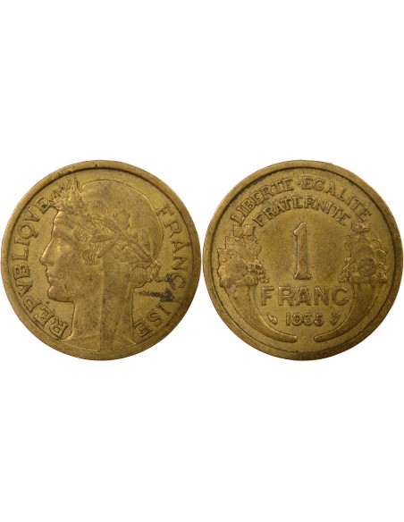 1 franc Cuivre-Aluminium 1935 A Paris