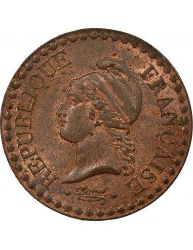 1 centime Bronze 1848 A Paris