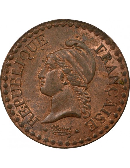 1 centime Bronze 1848 A Paris