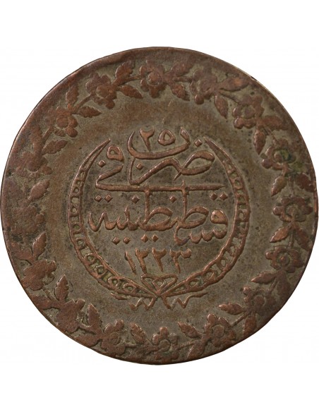 Empire Ottoman Mahmoud II 5 kurush Billon 1223/25 (1831-1832) Constantinople