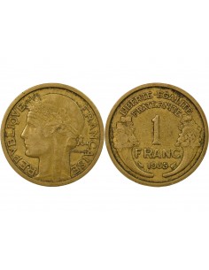 1 franc Cuivre-Aluminium 1935 A Paris 2