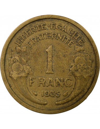 1 franc Cuivre-Aluminium 1935 A Paris