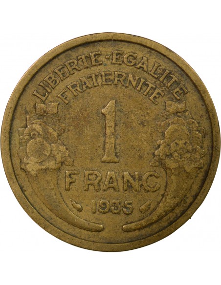 1 franc Cuivre-Aluminium 1935 A Paris