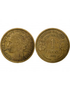 1 franc Cuivre-Aluminium 1935 A Paris 2
