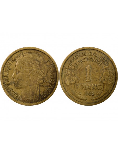 1 franc Cuivre-Aluminium 1935 A Paris