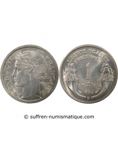 1 franc Aluminium 1950 B Beaumont - Le Roger