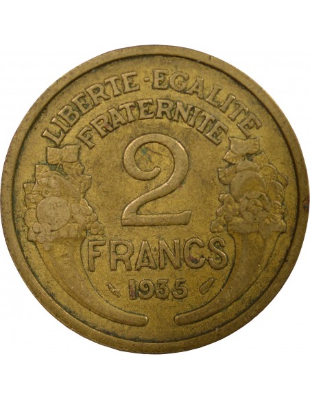 2 francs Cuivre-Aluminium 1935 A Paris
