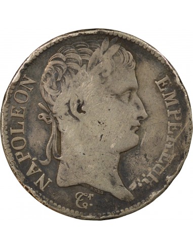 REPUBLIQUE, NAPOLEON Ier - 5 FRANCS ARGENT, REPUBLIQUE - 1808, A PARIS