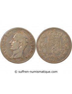 CHARLES X - 5 FRANCS ARGENT 1827 A PARIS
