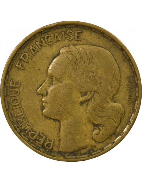 50 Francs Bronze-Alu 1954 B Beaumont - Le Roger