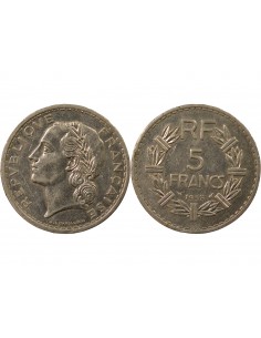5 Francs Nickel 1938 A Paris 2
