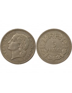 5 francs Nickel 1938 A Paris 2