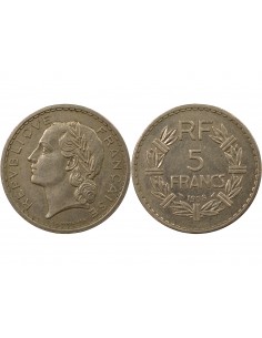 5 Francs Nickel 1938 A Paris 2