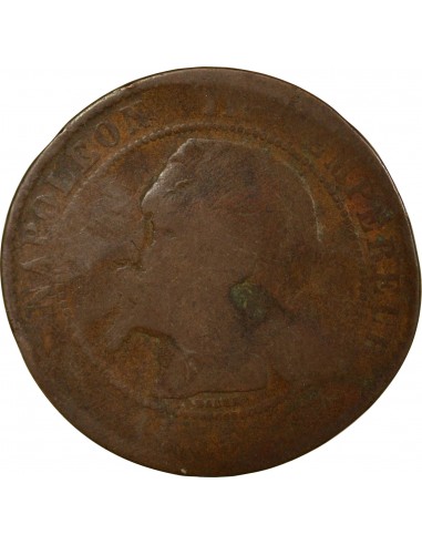Napoléon III 1 jeton Bronze 1855