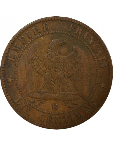Napoléon III 10 Centimes Bronze 1956 B Rouen