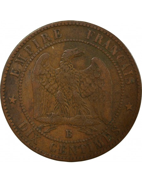 Napoléon III 10 Centimes Bronze 1956 B Rouen