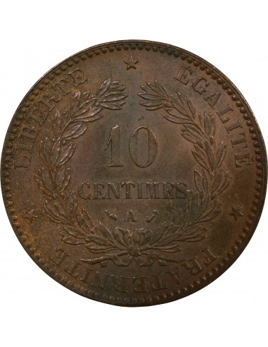 10 centimes Bronze 1893 A Paris