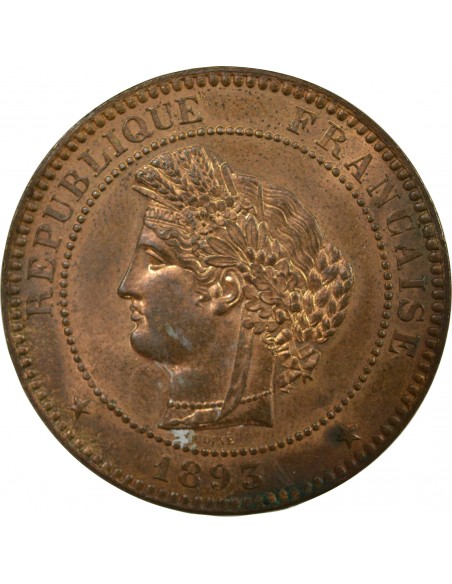 10 centimes Bronze 1893 A Paris