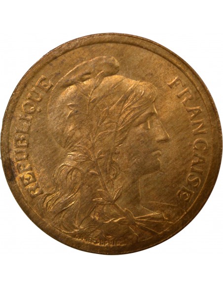 10 centimes Bronze 1917 A Paris