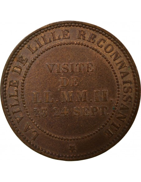 Napoléon III 1 jeton Bronze 1853