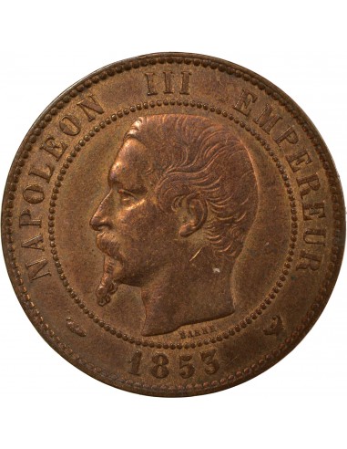 Napoléon III 1 jeton Bronze 1853