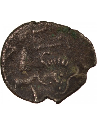 Gaule (Coriosolites) 1/4 statère Billon Ie Siècle AV JC